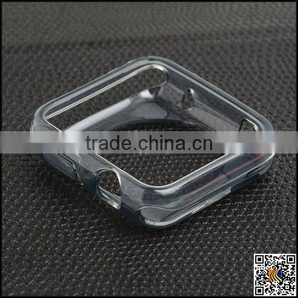 Transparent tpu case for apple watch, for apple watch protective case, case for smartwatch
