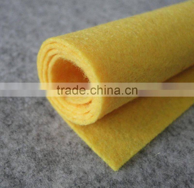 Colorful Eco-friendly Nonwoven fabric felt in rools, Needle punched color polyester felt, needle felt shijiazhuang supplier