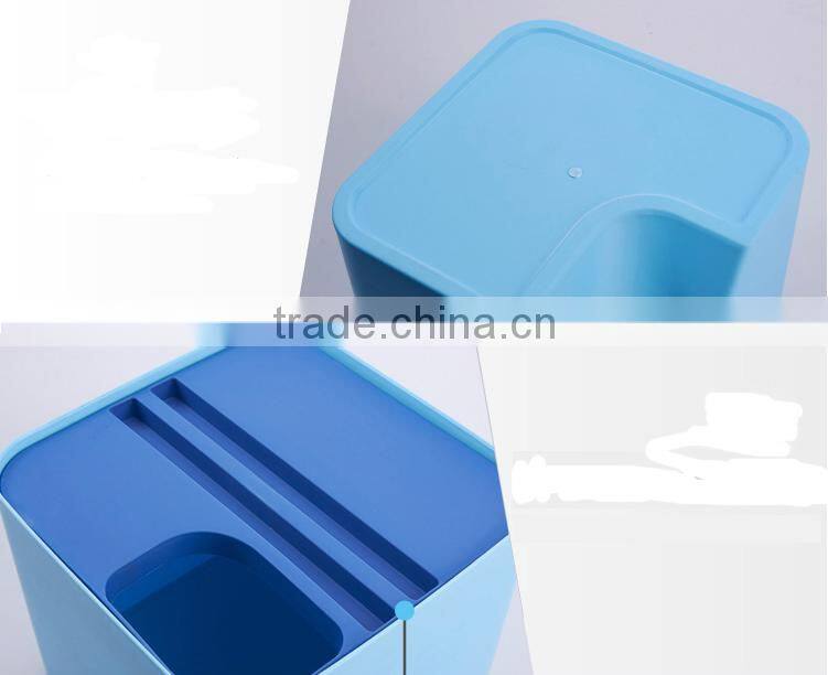 Wholesale Stock Small Order coverable classifying garbage can