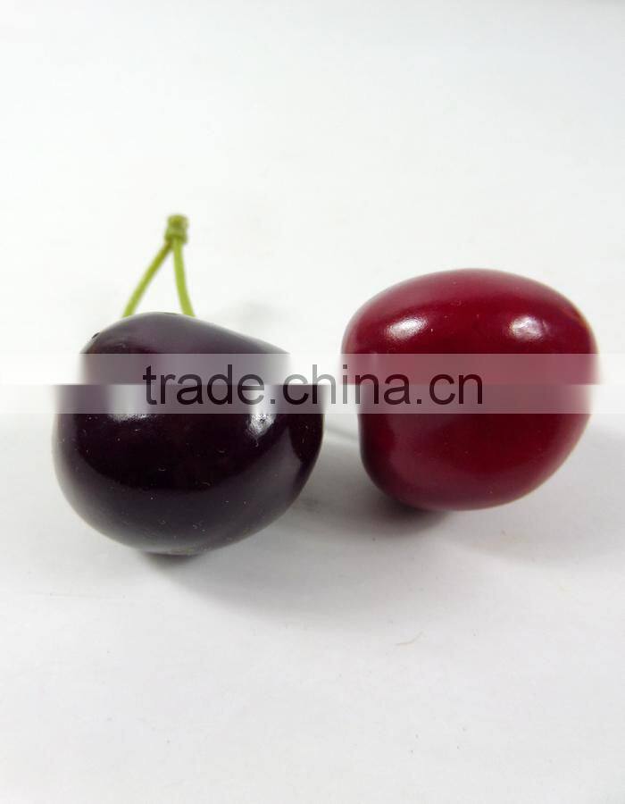 artificial PE cherry fruit for decoration