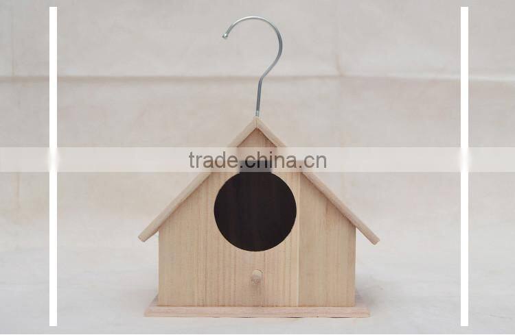 solid wood hot selling parrot bird house outdoor garden indoor bird house
