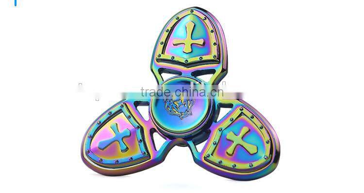 Top selling nice design alloy material fidget spinner toy