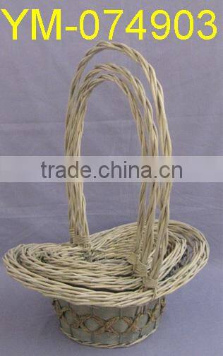 Large Willow Garden Basekt With Liner
