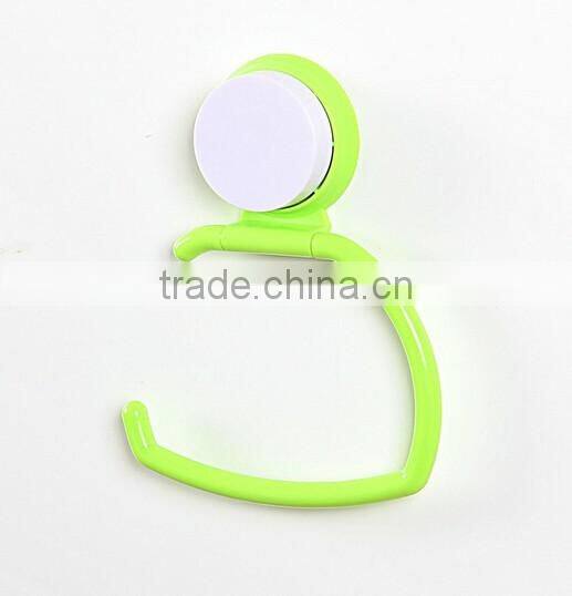 bathroom suction cup towel holder paper roll holder /plastic towel hook with suckers