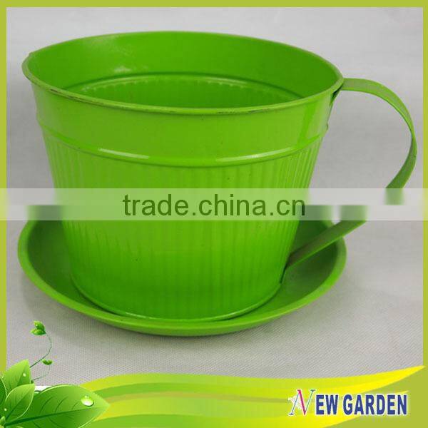 2015 Newgarden top grade waterpoof cup shape mini flower pot