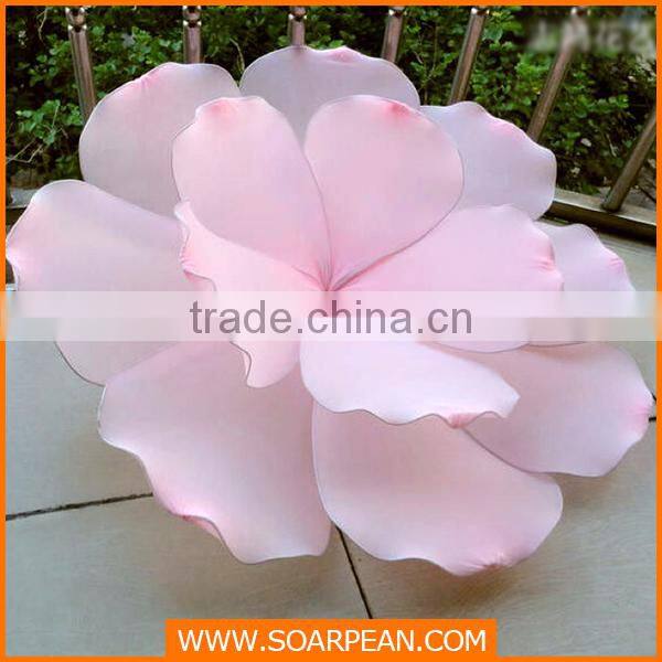 artificial silk screen flower for wedding decoration