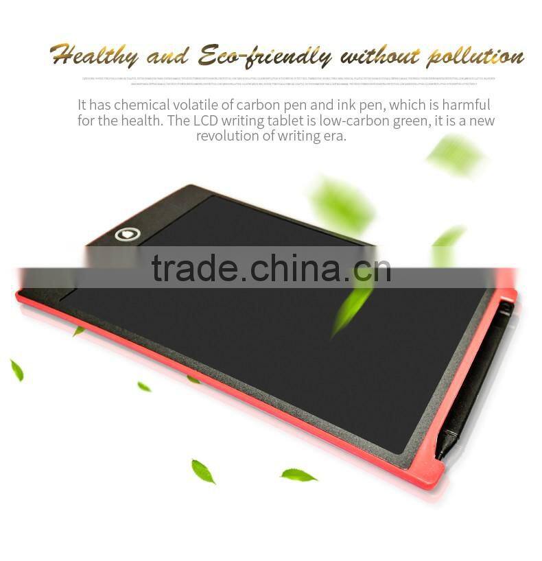 12 inch paperless LCD writing tablet/board for kids/home/office/teaching