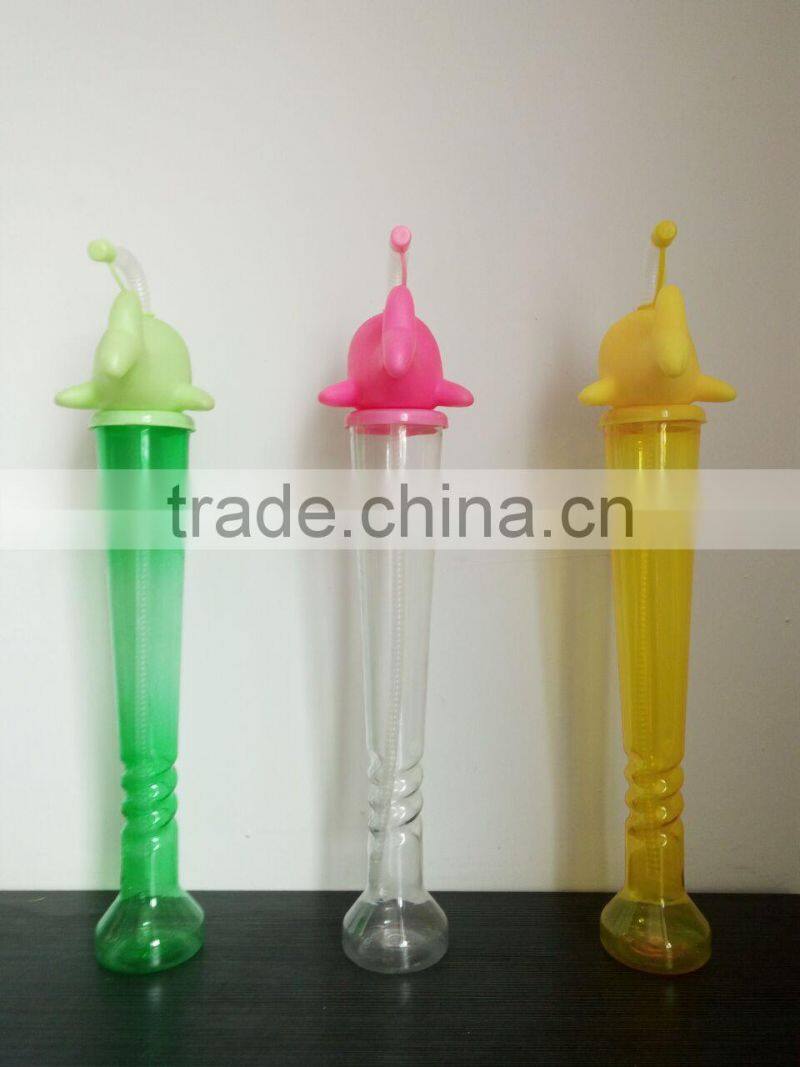 BPA free 600ml pp bottles for juice with customized design