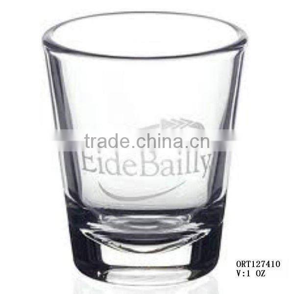 hot sales clear shot glass cup for wholesale