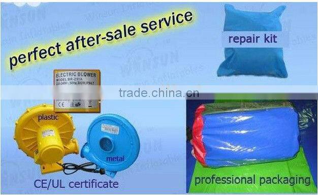 Big outdoor inflatable slide for kids play toys LT-2134K