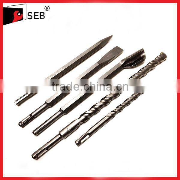 High Temperature Forging SDS Plus Large Flat Chisel For Concrete