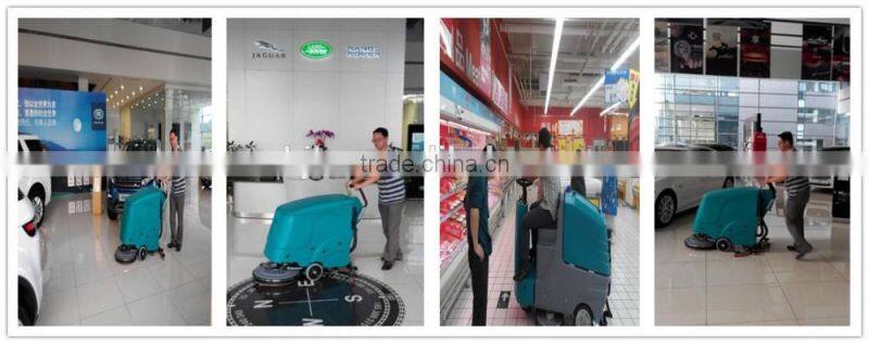 Walk-Behind Smart Floor Scrubber with CE