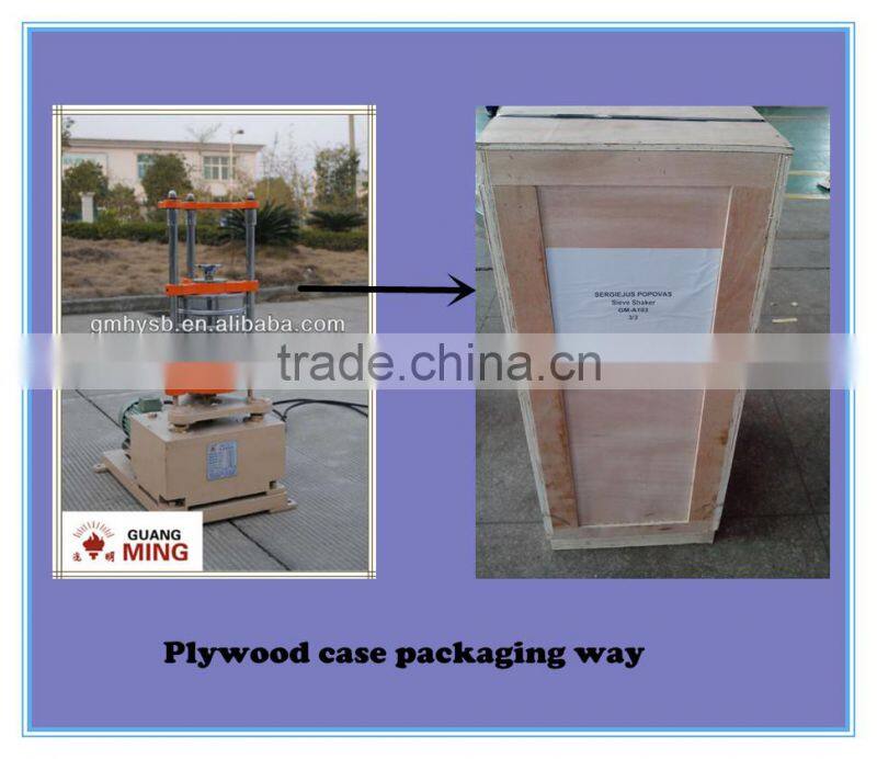 Small electric vibrating screener, lab sample sieving machine for granule size analysis