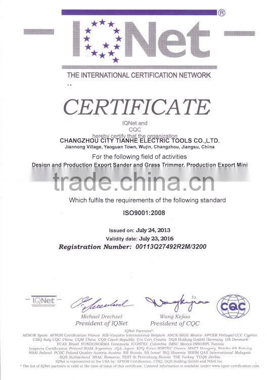 THE BEST RED SANDER 240v