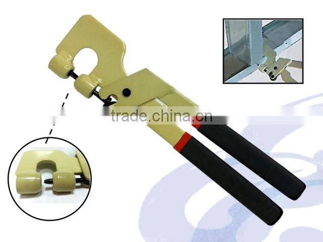 Steel Straight Handle Stud Crimper Pliers For Construction Tool