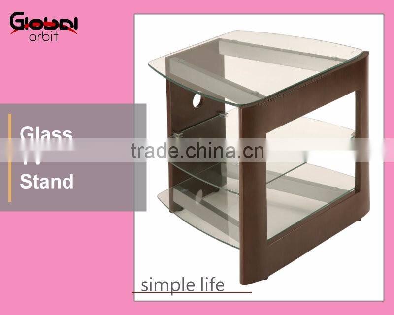 3 Wood Shelves Metal Frame Industrial Folding Storage Rack Shelf Bookcase