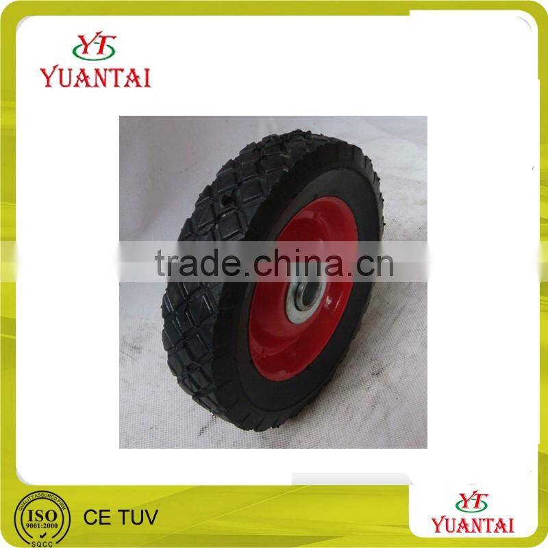 high quality wheel barrow solid rubber wheel 9 inch solid wheel 300/350/400/450/650-4
