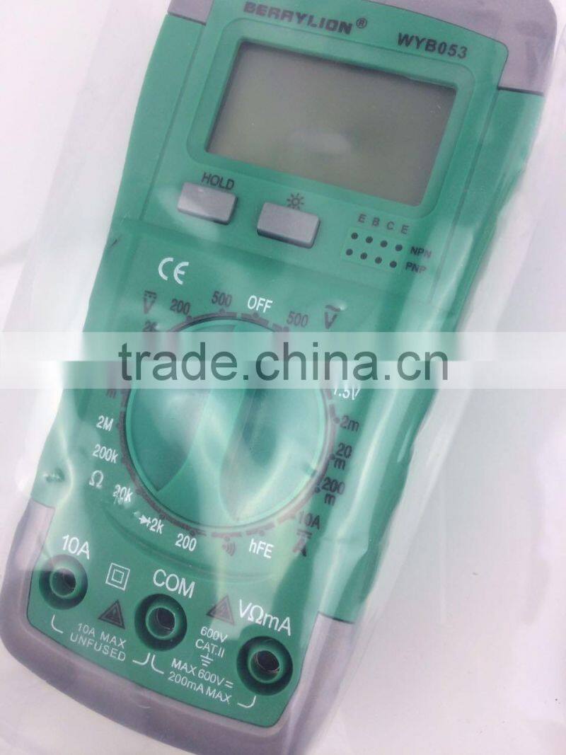 BERRYLION new design portable digital battery test multimeter with high quality