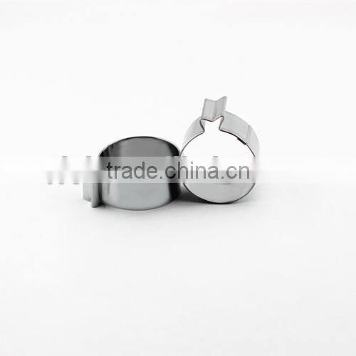 100% food grade plastic cookie cutter kids orange cookie cutter FDA