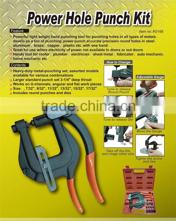 Power Hole Punch Kit