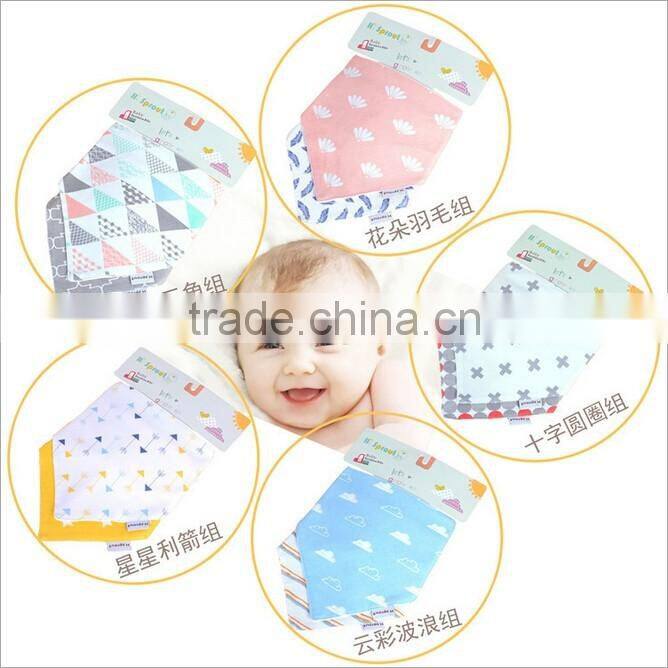 Baby Kid Toddler Triangle Scarf Bandana Bibs Saliva Towel