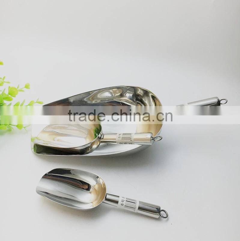 12ounce Multi Function Stainless Steel Ice Bucket Scoop Sugar Scoop Wholesale