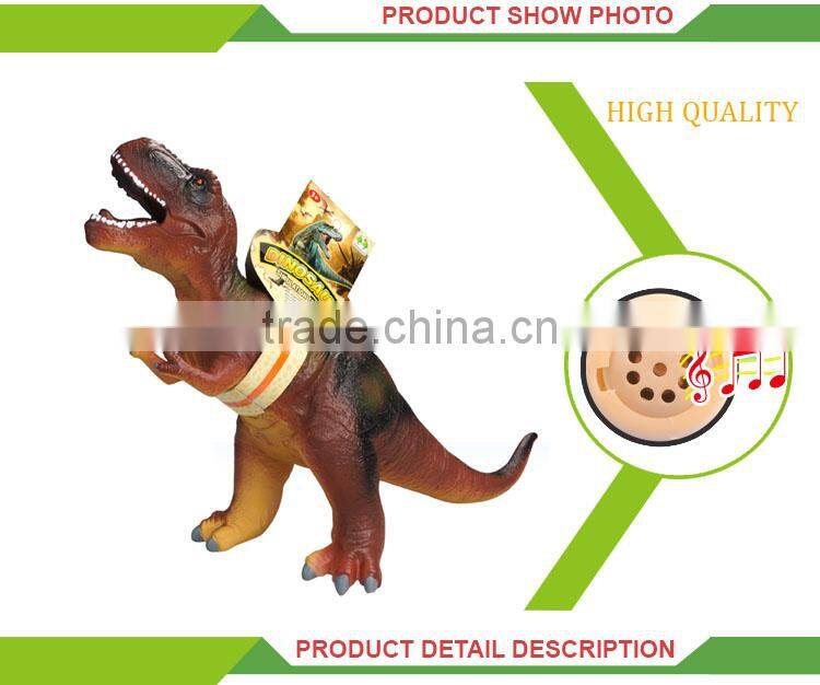 Baby animal toy soft rubber dinosaur toy