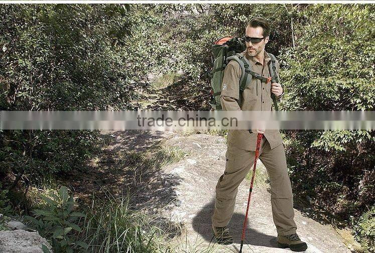 2017 Summer Fashion Designer Quick Drying camping Outdoor brand sports men's shirts the UV Resistant hiking Shirts