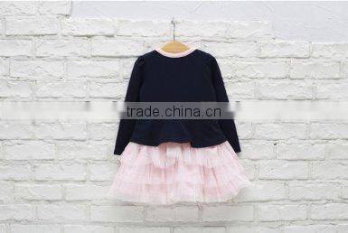 Fashion Girls Princess Dresses Party Skirt, American Princess Flower Girl Dresses