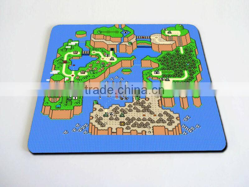 Factory manufacture custom logo printed rubber mouse pad
