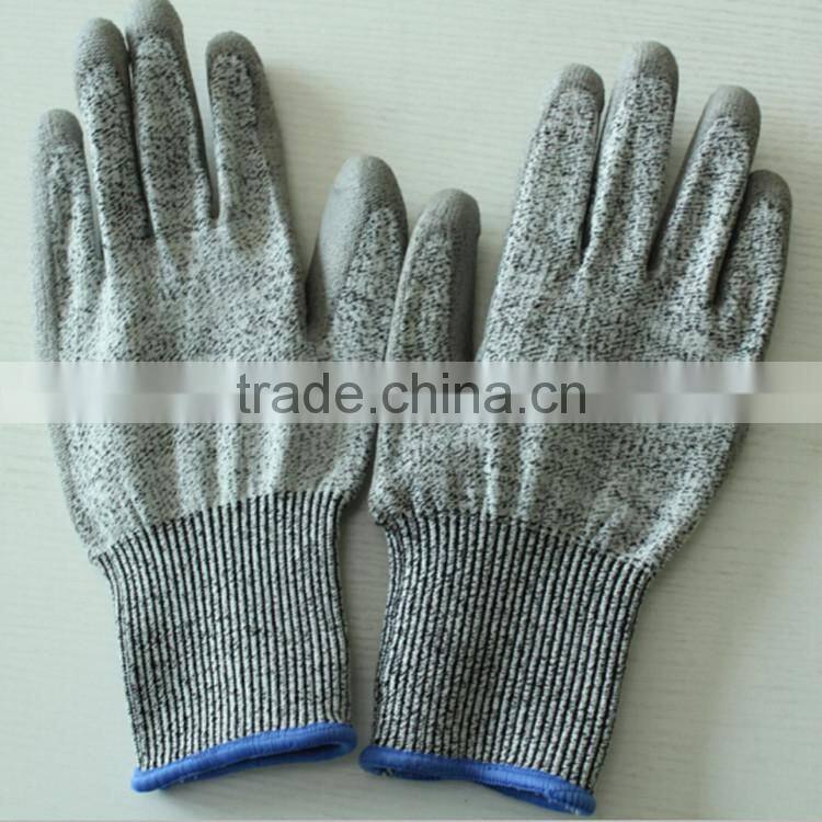 GZY 2015 work protection wrinkles skid resistance anti cut gloves