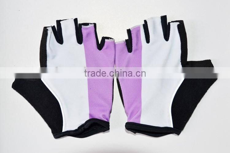 2016 China Cheap Short Finger Cycling Gloves customized cycling gloves Breathable lycra cycling gloves