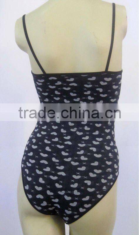 2015 One-piece seamless sex swimwear