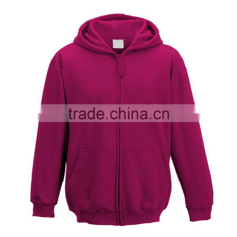Children Zip Up Hoodies School Uniform Hooded Sweatshirt Plain Hoodie Blank Hoody Custom Logo Wholesale Clothing