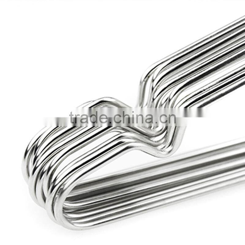 delicate rose gold copper metal wire clothes hanger