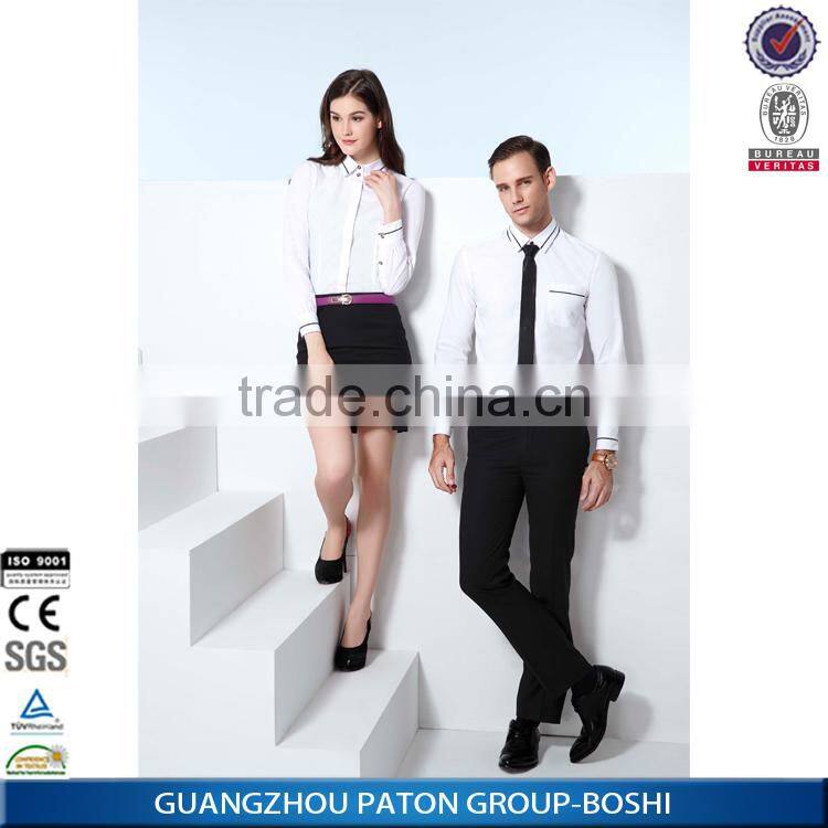 Bulk Fashion latest cotton ladies latest office uniform design