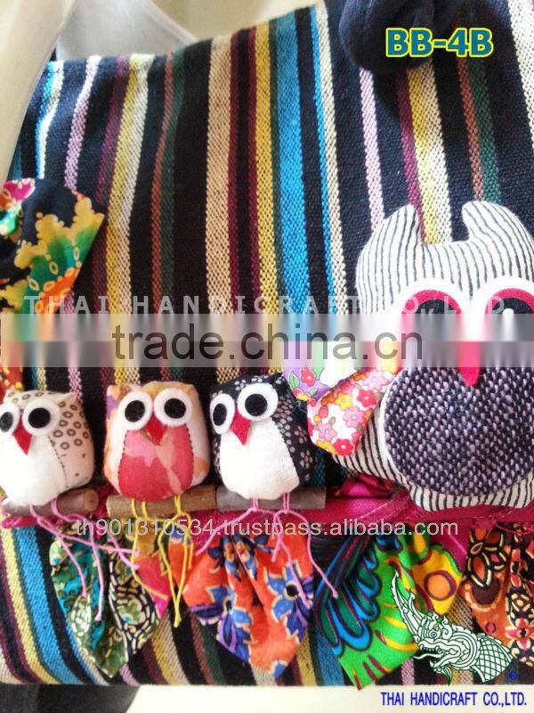 Thai shoulder bag Patchwork OWL Design