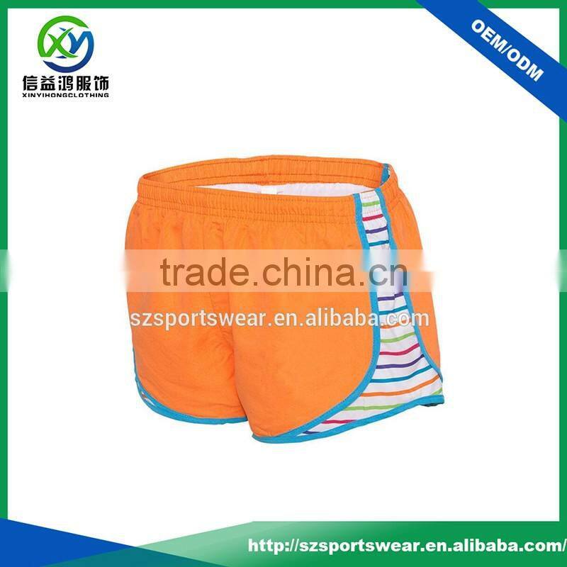 Hot Selling Sublimation Side Design Available Color Sexy Sport Shorts Woman