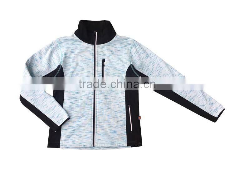 Color combinations outdoor knitted softshell ladies bodkin jackets