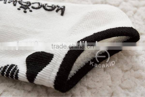cute animal baby cotton socks, silicone print baby socks