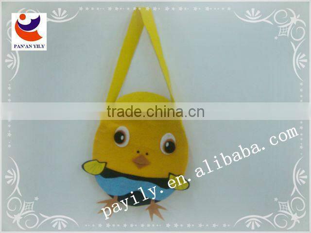 High quality felt material easter bag/easter egg/easter decoration