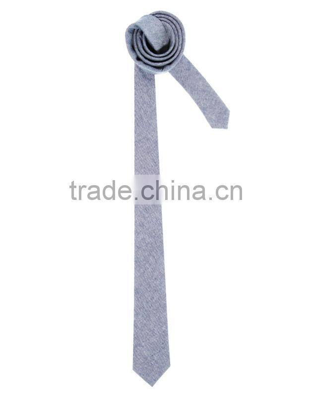 tweed tie in wool mix