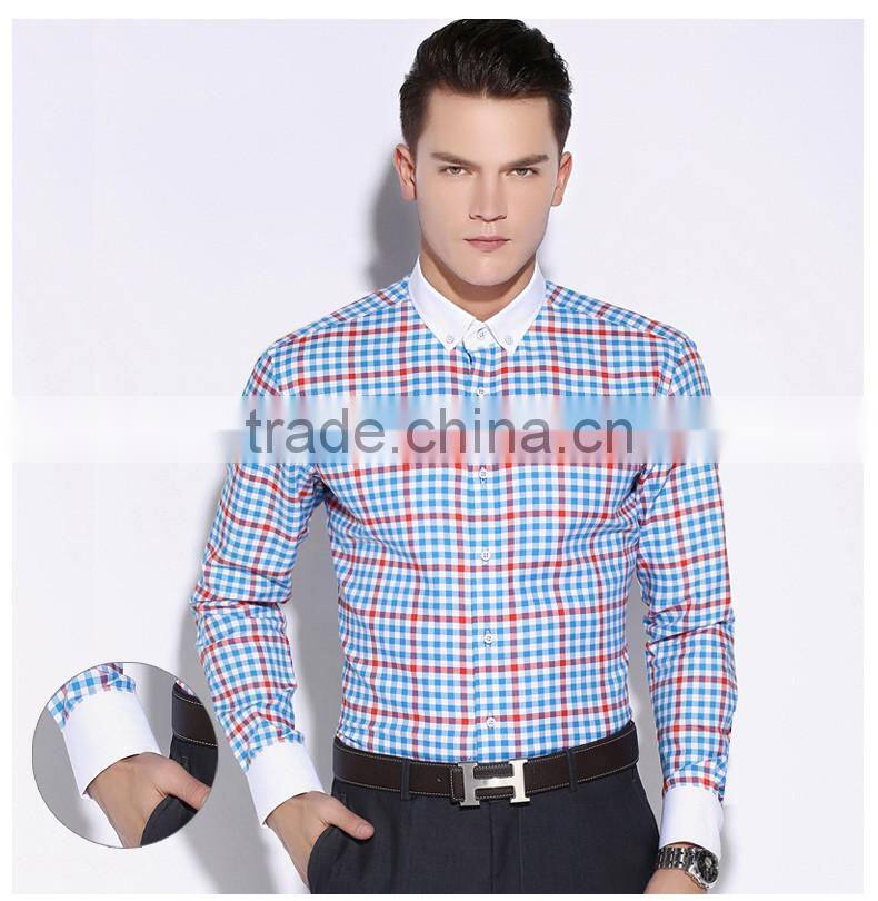 High quality top sale cotton famous brand shirt for men for customising