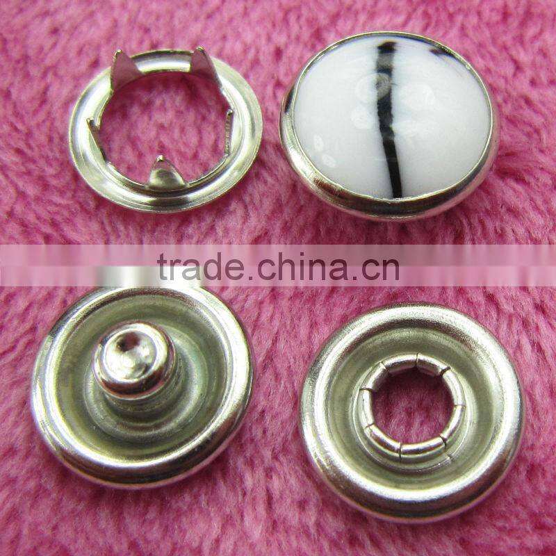 color metal snap button