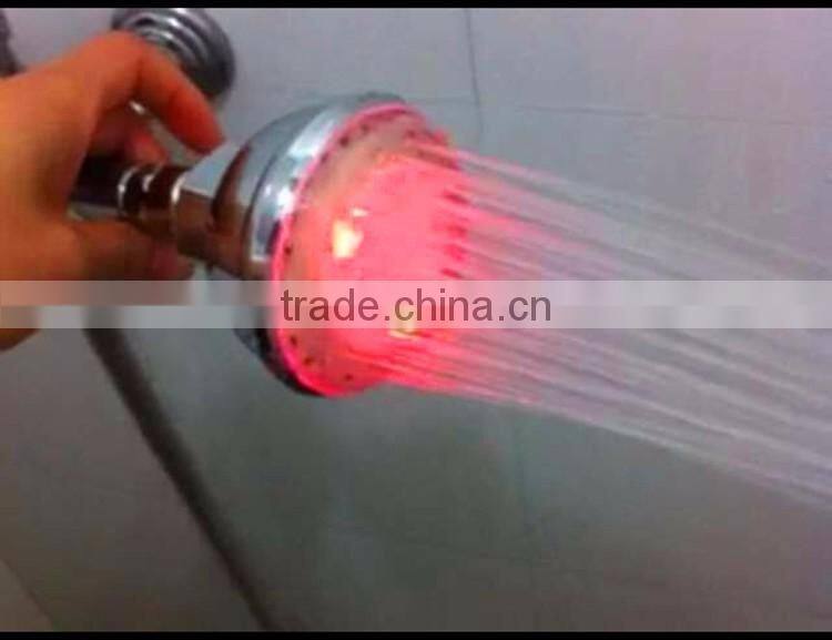 AS SEEN ON TV led rainbow shower head with 7 vibrant colors