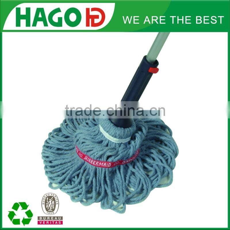 hot sell extendable steel pole microfiber magic cleaning twist cotton mop