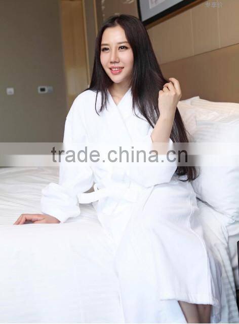 Good quality 100% cotton soft and comfortable terry bathrobe