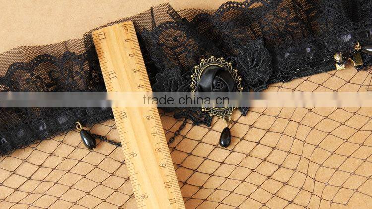 Lady Gothic Crown Flower Half Face Eye Mask Costume Ball Halloween Carnival Accessories Party Sexy