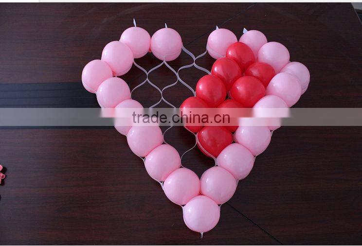 Heart Shaped Balloon grid for balloon wall decoration wedding accessories