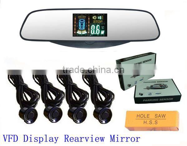 sensors de parqueo Car Rearview Mirror VFD Display Sensor Parking